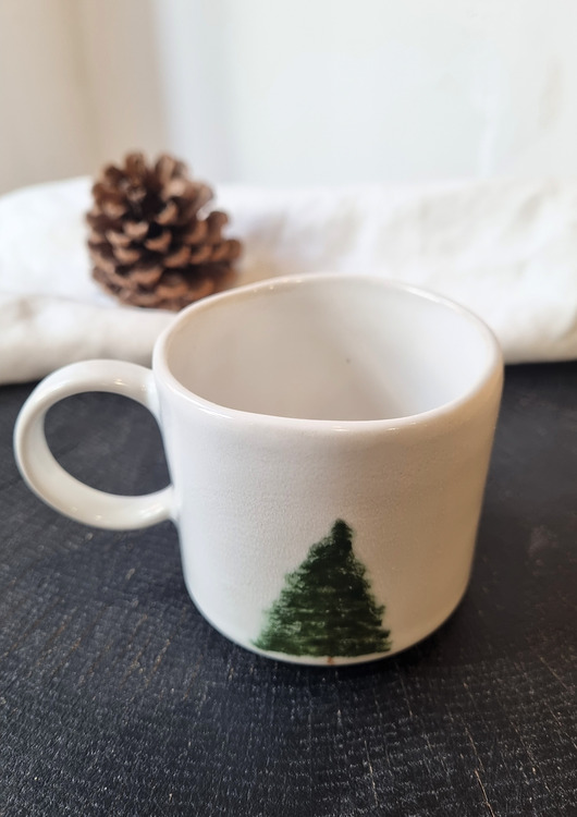 kubki Kubek ceramiczny CHOINKA