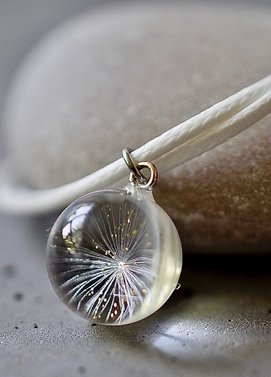 Bransoletka sznurkowa z dmuchawcem Grol Jewellery