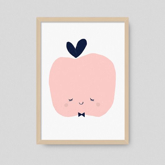 Mr Apple | plakat A3 milostudio