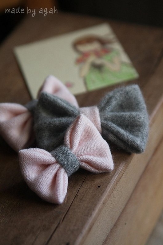 Pastel Bows  made by agah