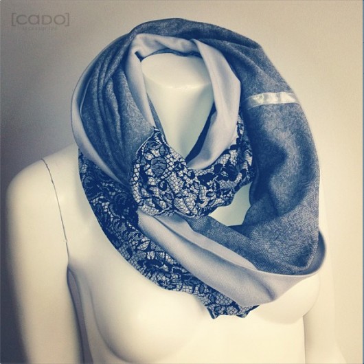 Komin Tuba Szal - LACE CADOaccessories