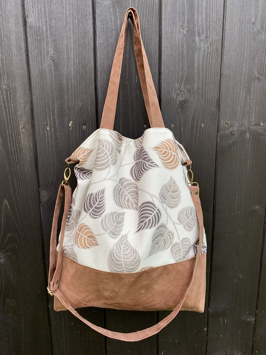 torby na ramię Torba na ramię - print jesienne listki