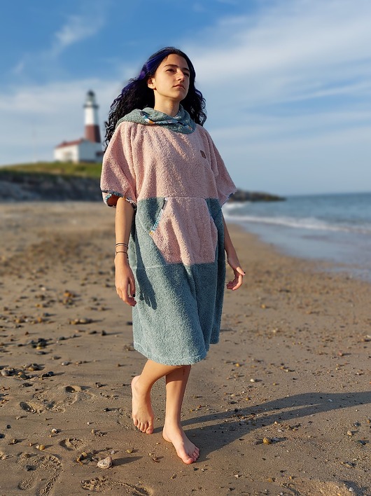 ubrania różne Ponczo kąpielowe z bambusowej frotte  BAMBOO BEACH