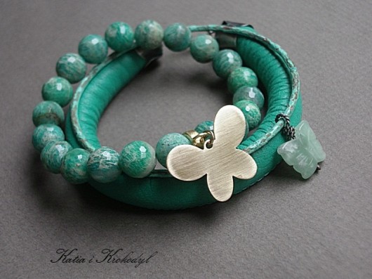 antique butterfly-bransoletki Katia i krokodyl