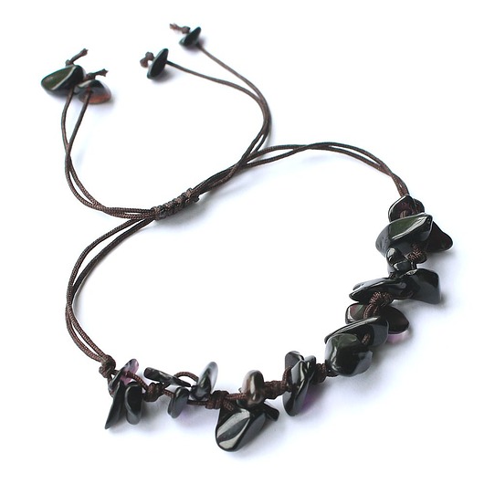 bransoletki z kamieni naturalnych Idea w działaniu - bransoletka Turmalin Foityt