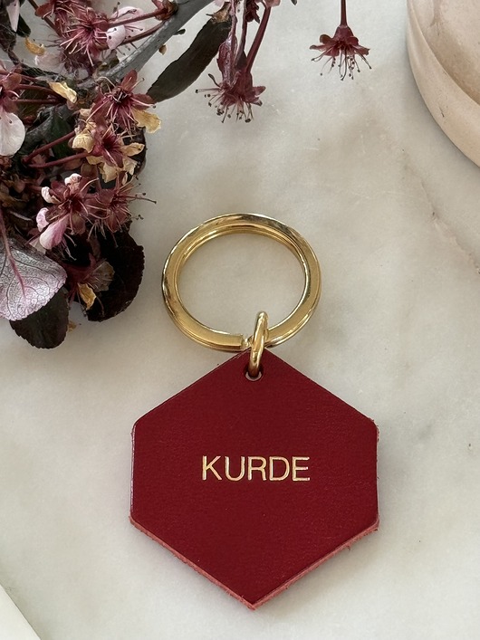 breloki Brelok skórzany "Kurde"