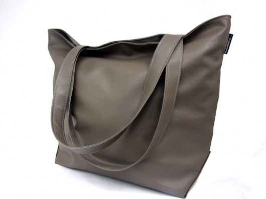 Torba XL szary + Personalizacja beautifulthings