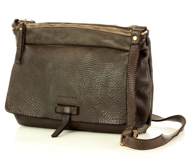 Torebka listonoszka skórzana messenger retro bag Marco Mazzini