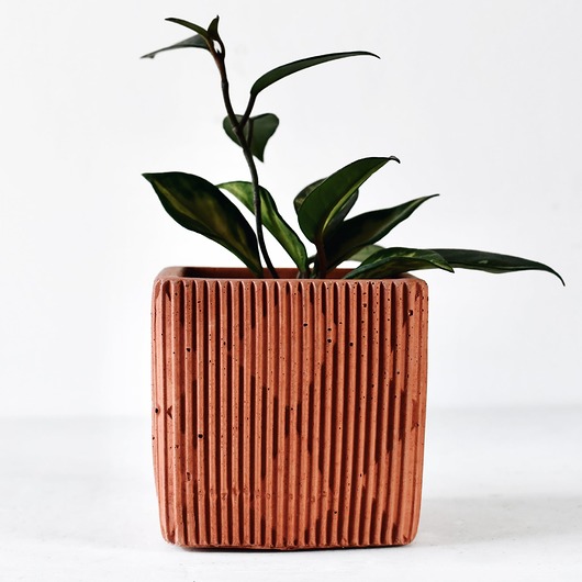 Doniczka B-Stripes Rusty Betonove