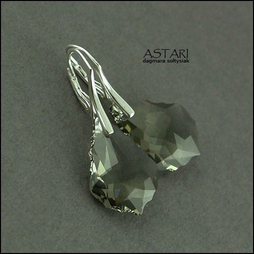 kryształ SWAROVSKI BAROQUE - BLACK DIAMOND Astari