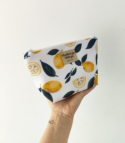 kosmetyczki Mała Kosmetyczka Juicy Lemons