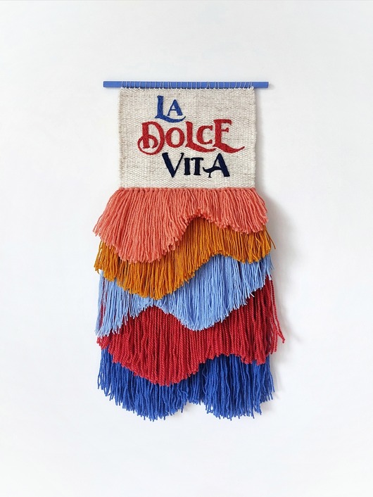 makramy Makatka "la dolce vita"