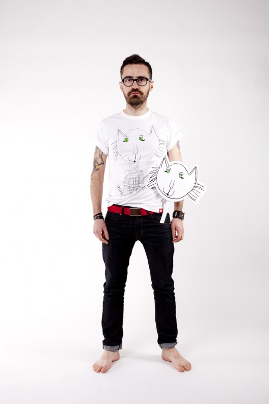 Kot Marcowy t-shirt familove