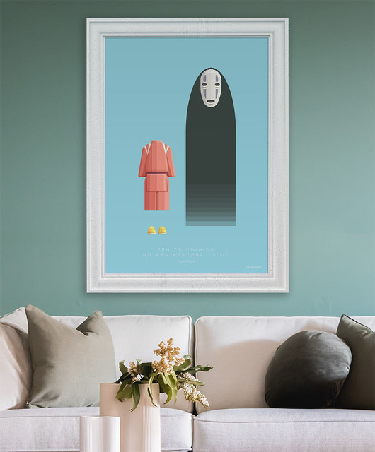 plakaty Plakat Spirited Away - anime Ghibli
