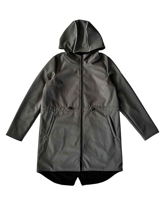 płaszcze damskie Płaszcz damski softshell, Szarość