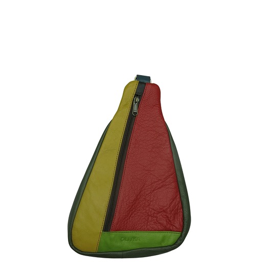 plecaki Plecak skórzany damski na jedno ramię wygodny skora naturalna OLIVKA