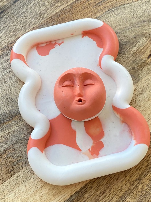 Podstawki pod kadzidełka Podstawka falista i podstawka na kadzidełko