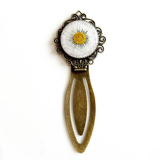 zakładki do książek Zakładka do książki z kwiatami