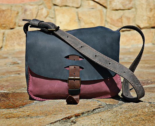 Torba skórzana , torebka , worek , torebka skóra NavahoClothing