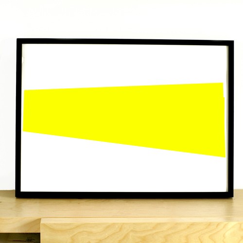 Plakat Pas Żółty ONE MUG A DAY