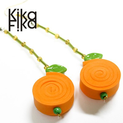pomarańczowe pianki Kika Fika