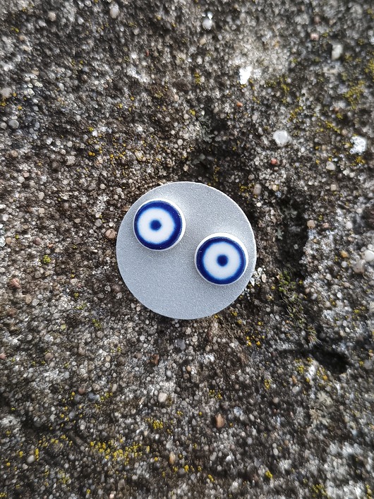 kolczyki ceramiczne Kolczyki ceramiczne Bolesławiec