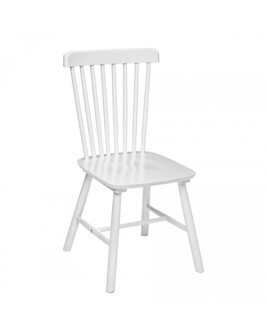 krzesła Krzesło Drewniane Wodabe Białe