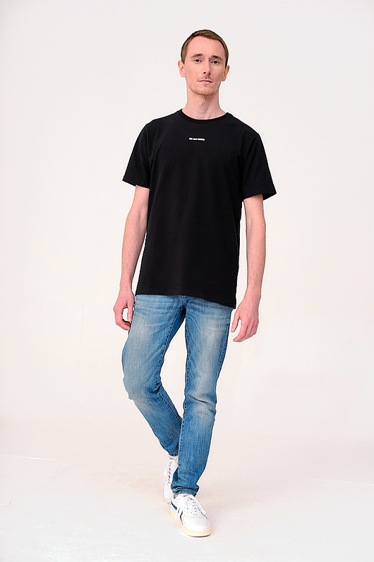 t-shirty męskie T-shirt Black