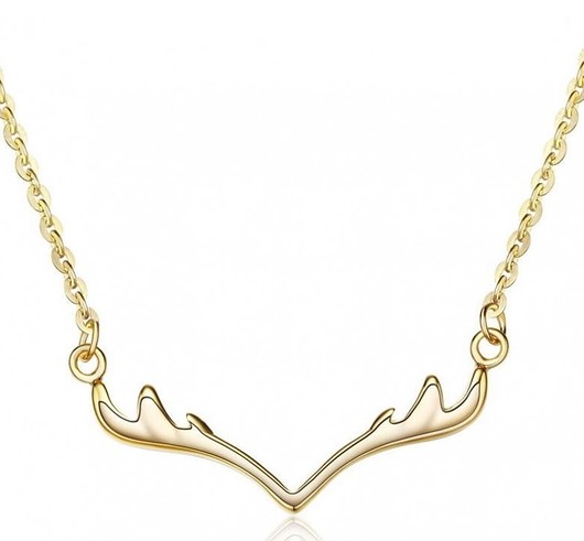 Naszyjnik renifer- srebro 925 pozłacane Coccola JEWELLERY