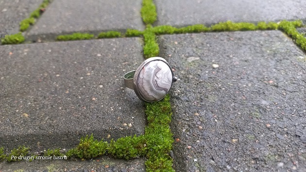 pierścionki - różne Szarak - pierścionek regulowany