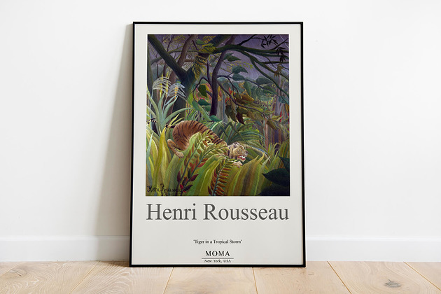 plakaty Henri Rousseau - Exhibition Poster