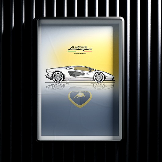 plakaty Plakat Motoryzacja -  Lamborghini Countach