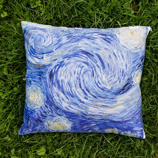 Poszewka na poduszkę van Gogh "Gwiaździsta noc" Vivalarte