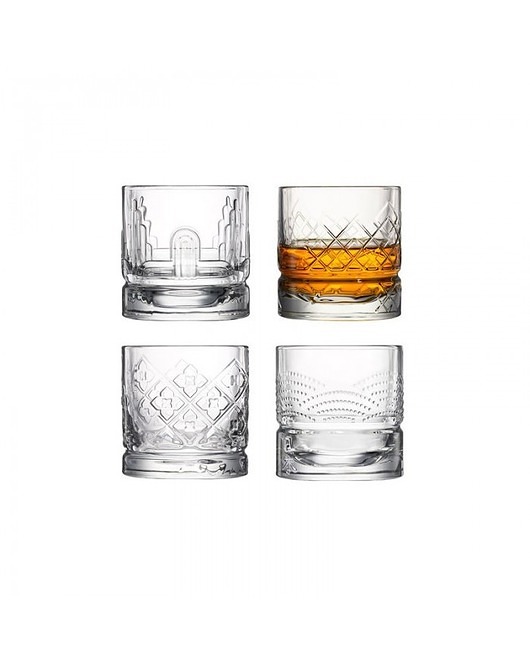 szklanki i kieliszki Szklanka Aurora 4 szt. do Whiskey