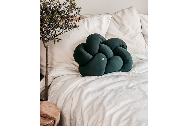 poduszki supły Fat Supeł Pillow prążek lasy WYPRZEDAŻ