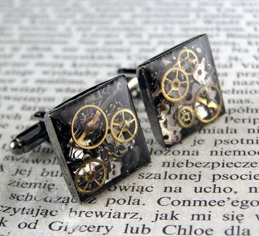 Mechaniczne spinki 245 Zegarynki