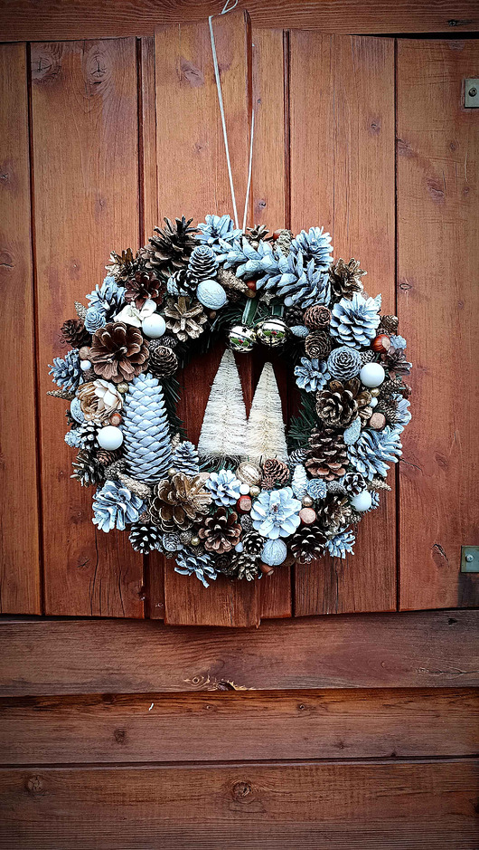 wianki bożonarodzeniowe Wianek bożonarodzeniowy nr 3