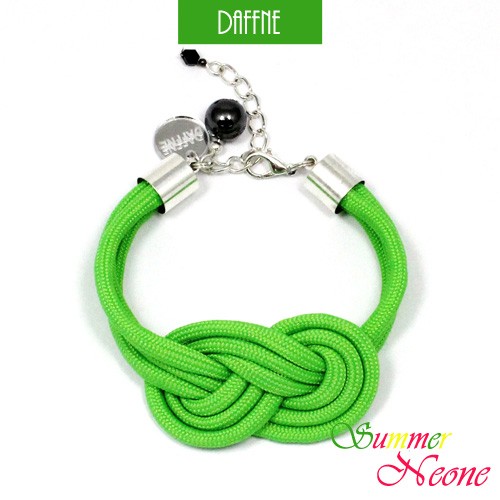 Bransoletka Green Neon Bracelet II by Daffne LOVINA PRINTS