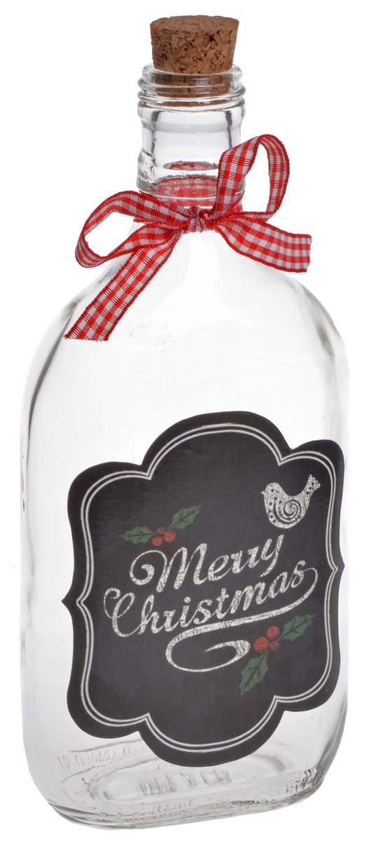 Butelka szklana Merry Christmas II MIA home