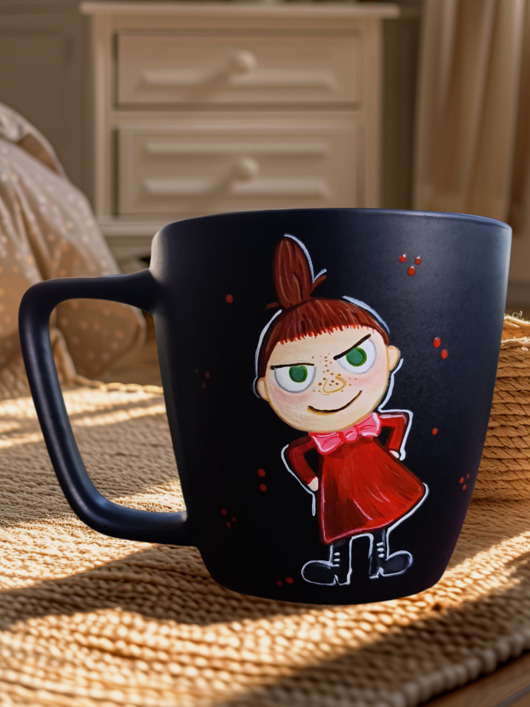 kubki Mała Mi kubek ręcznie malowany