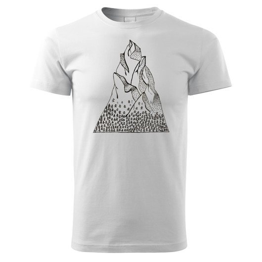 t-shirty męskie Tatra Art - na szczyt