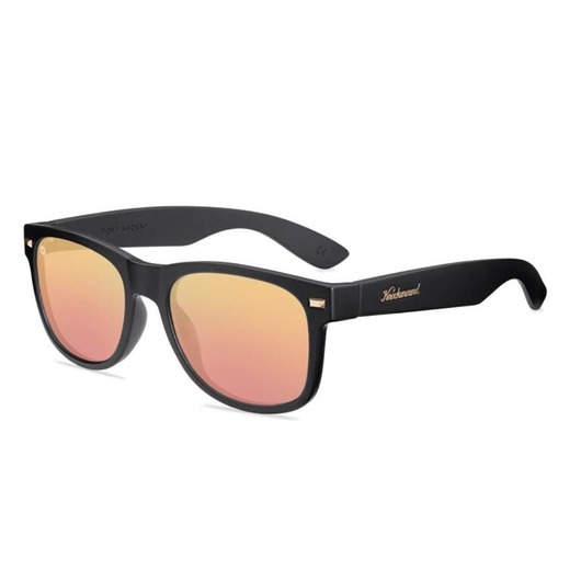 okulary damskie Czarne okulary przeciwsłoneczne Rose Gold Fort Knocks