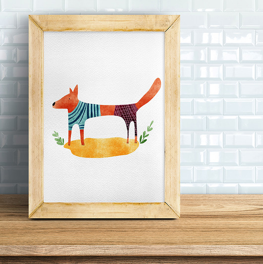 Plakat Fox Pracownia Fantastisch