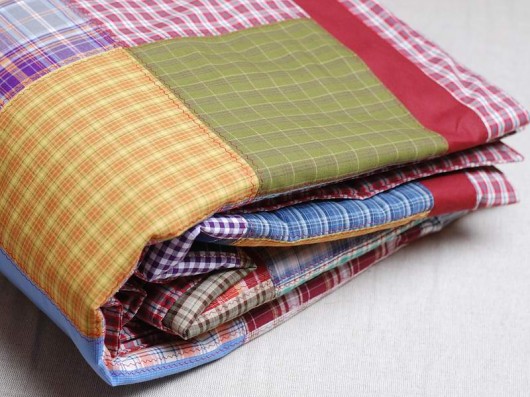 patchwork w kratkę iasio
