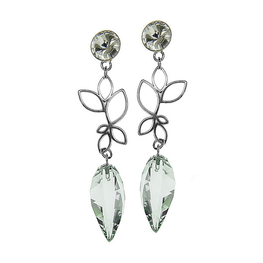 Kolczyki Swarovski + Srebro Alessandra unique