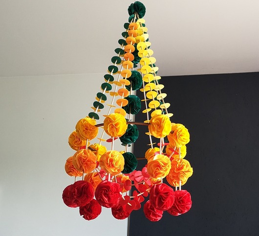 wianki Pająk ludowy