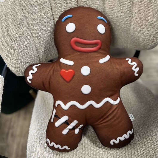 dekoracje świąteczne Poduszka Pan Ciastek Piernikowy Gingerbread Man