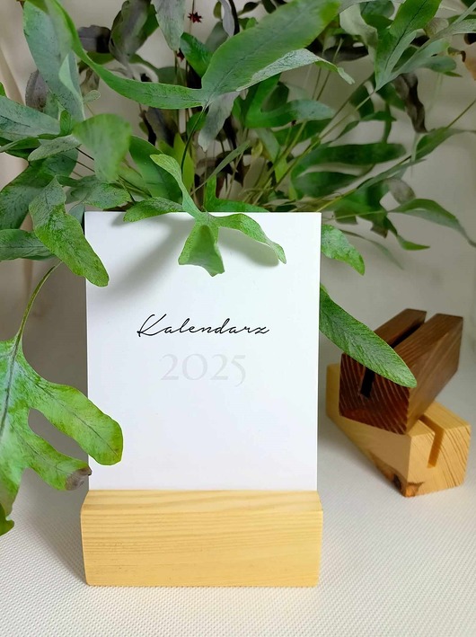 kalendarze i plannery Kalendarz 2025 - wkład bez podstawki