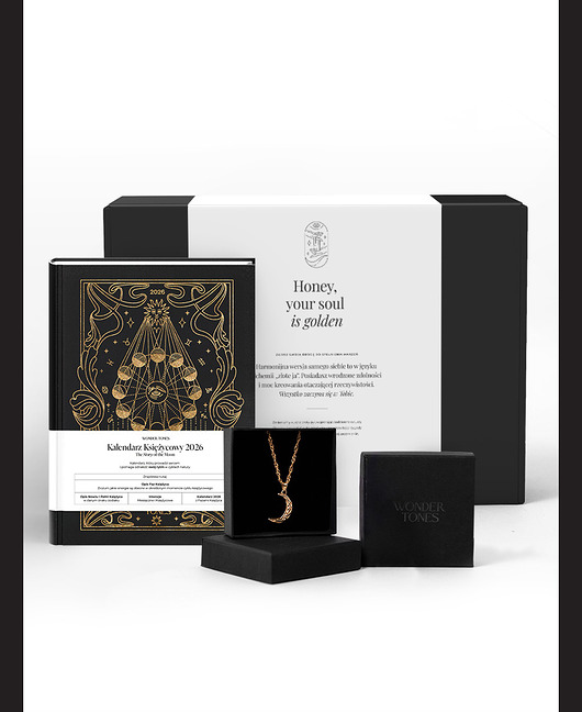 kalendarze i plannery Zestaw Astrologiczny: Kalendarz 2026 + Naszyjnik