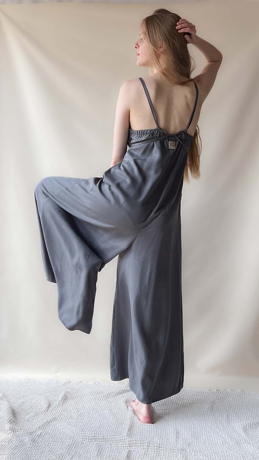 kombinezony damskie 100% TENCEL Kombinezon oversize